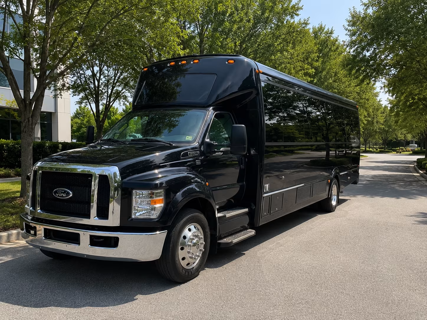 40 Passenger Party Bus Exterior