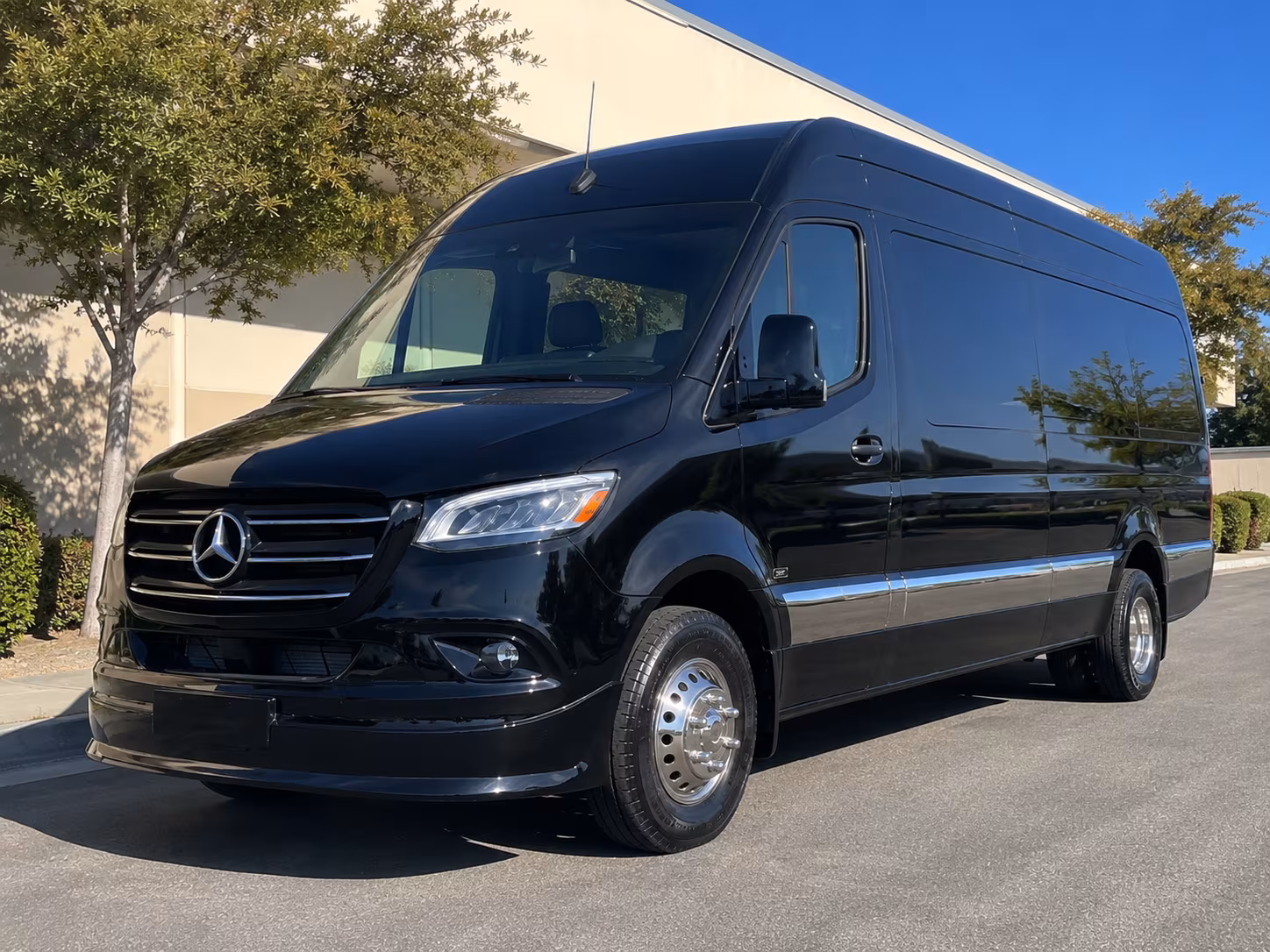 Sprinter Van Rental with Driver Exterior