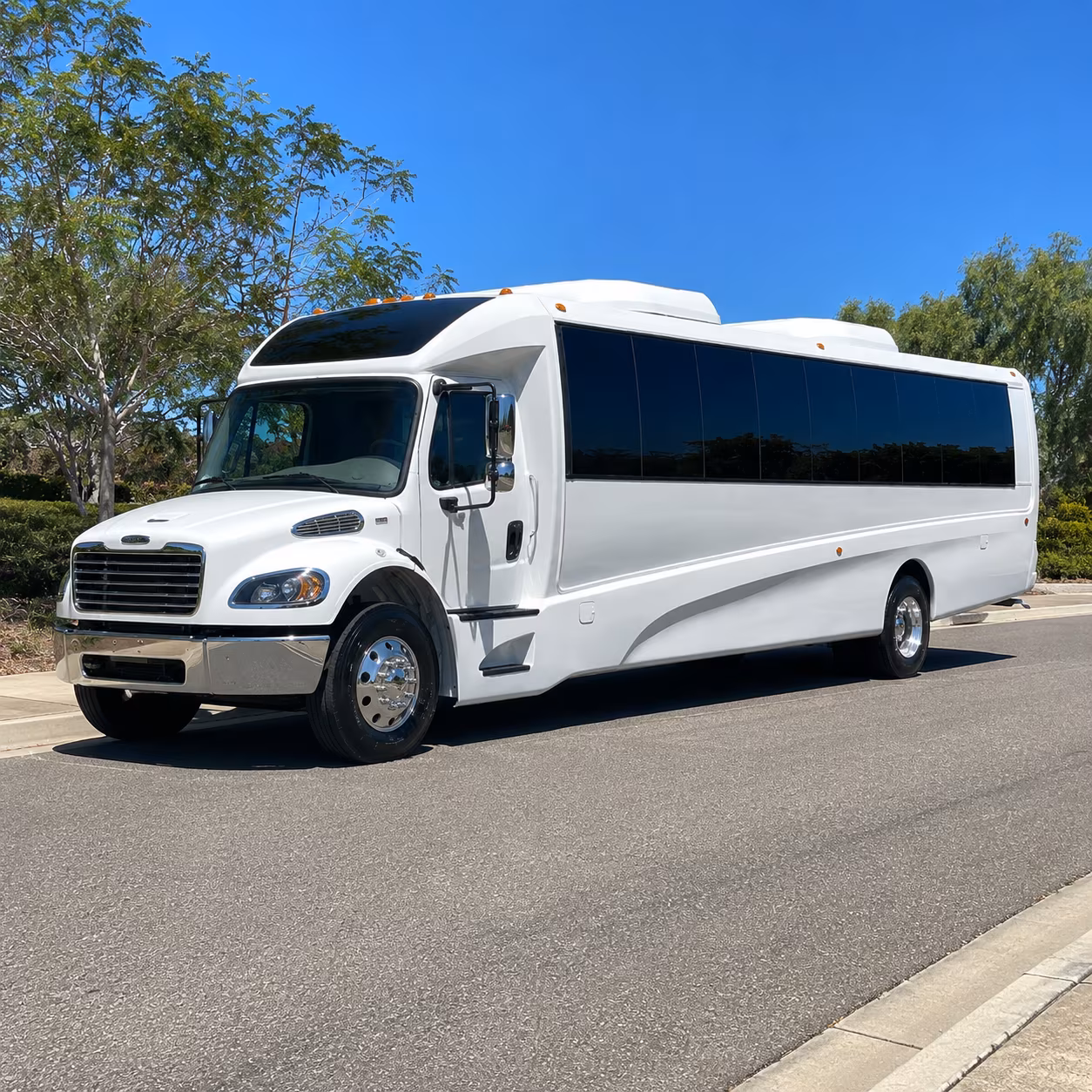 Tallahassee Airport Shuttle & Transportation party bus exterior