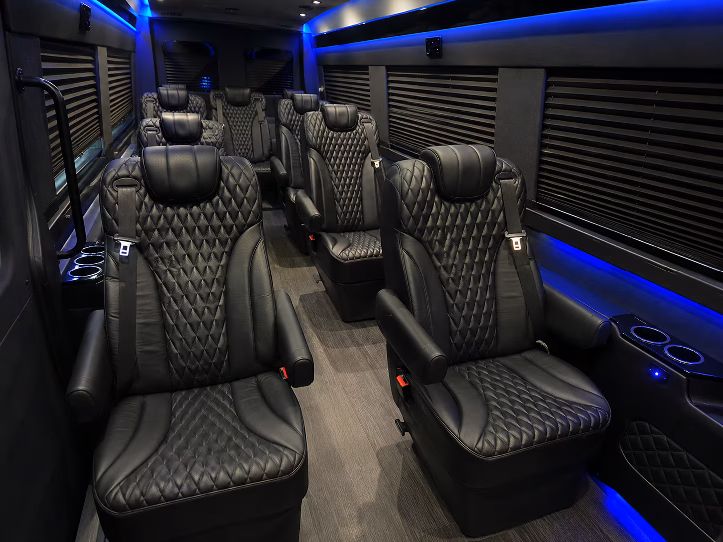 Tallahassee Airport Shuttle & Transportation onboard seating