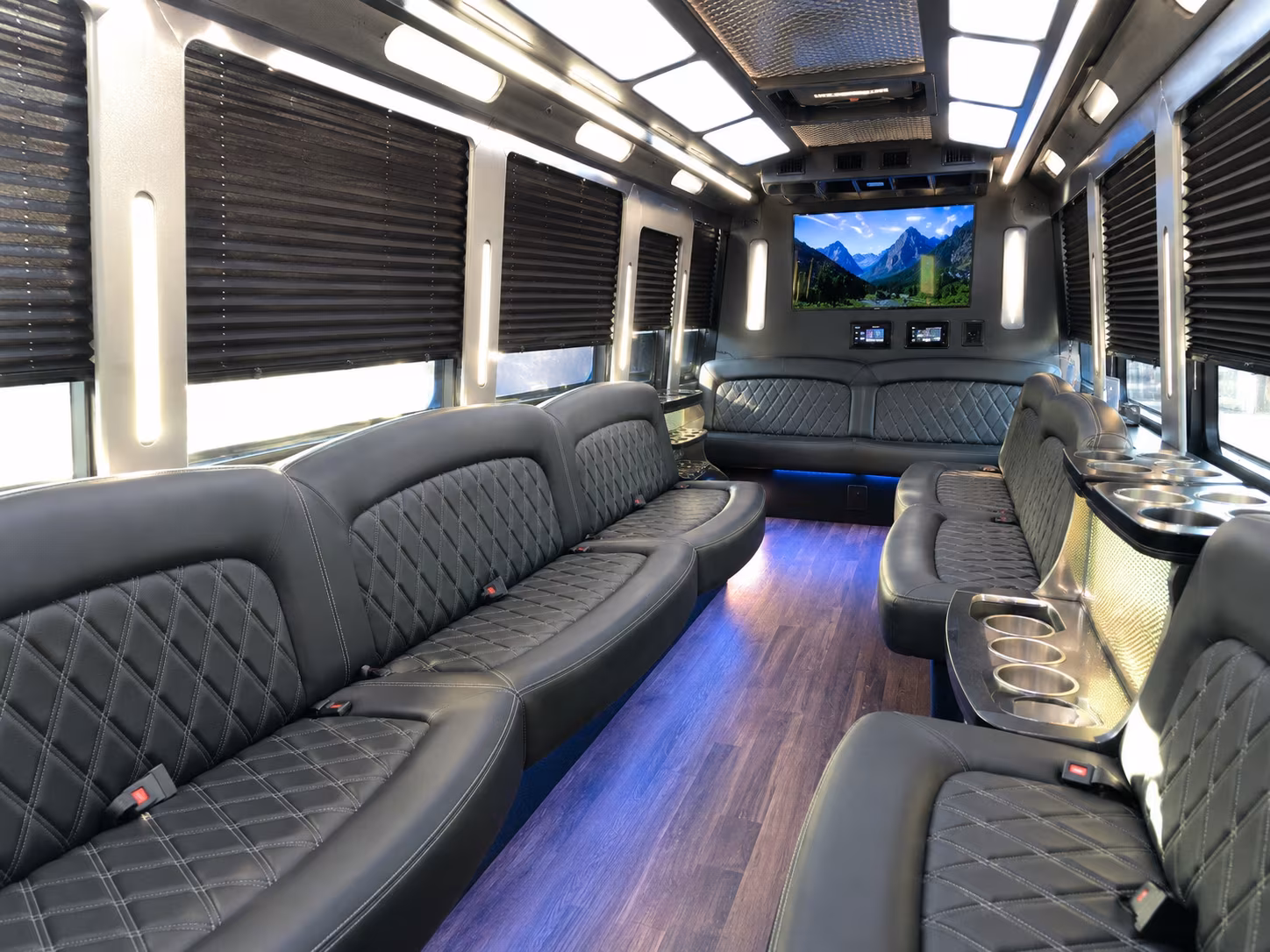 Tallahassee Bachelor & Bachelorette Transportation onboard seating