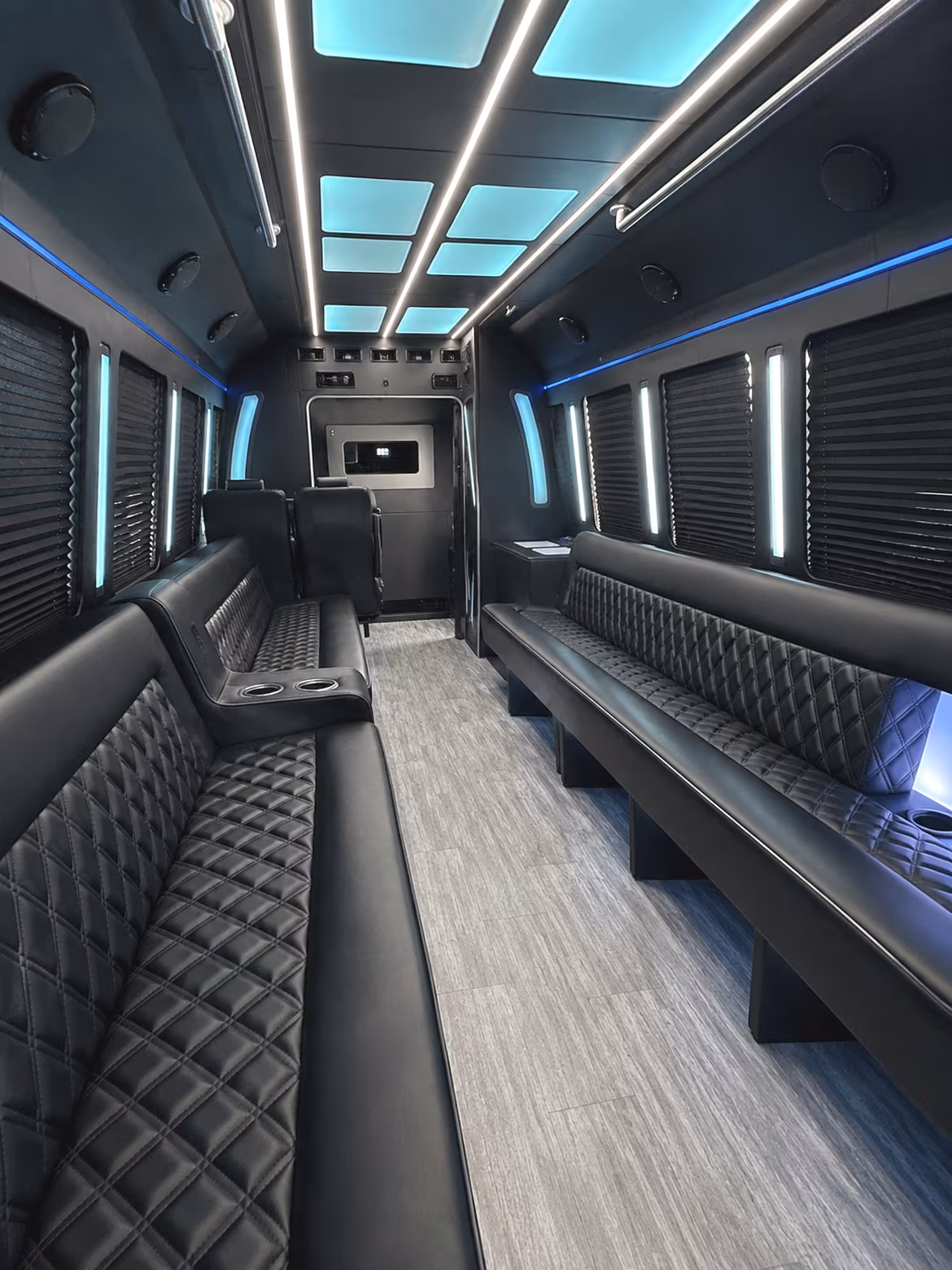 Tallahassee Concert & Music Festival Transportation party bus interior
