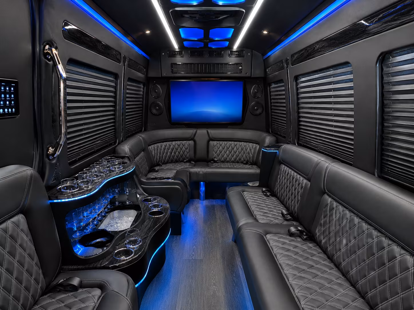 Tallahassee Corporate Transportation party bus exterior