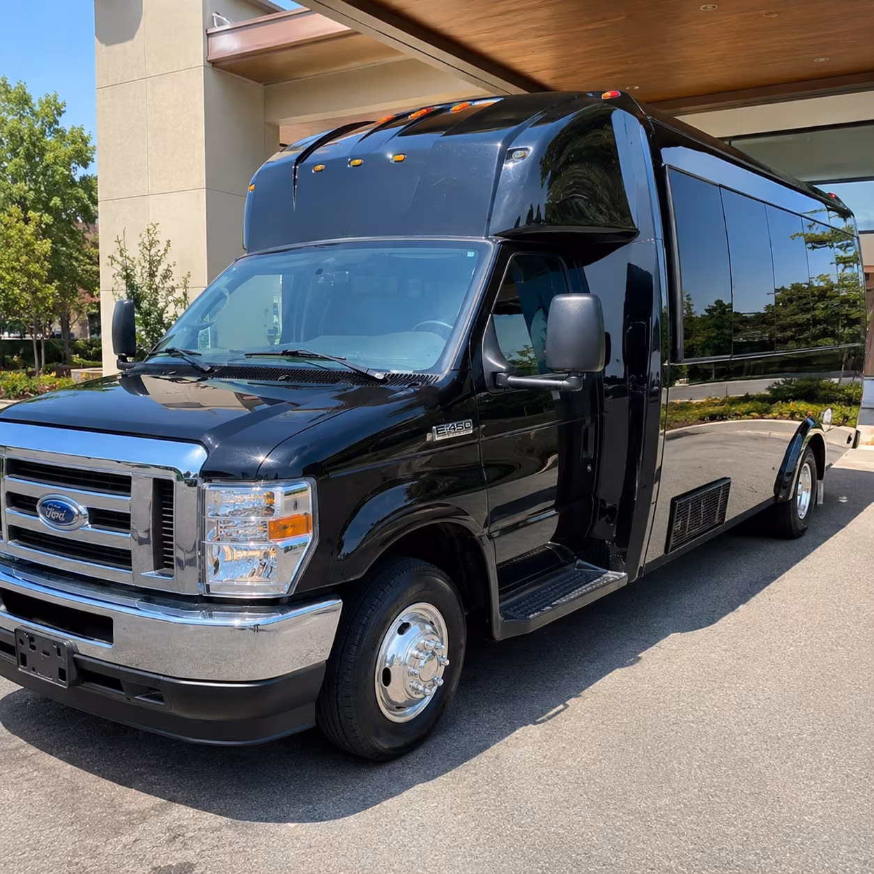 Tallahassee Private Event Transportation party bus exterior