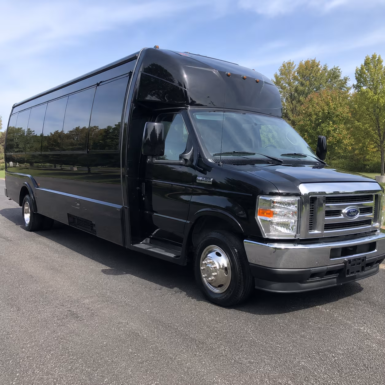 Tallahassee Private Event Transportation party bus exterior