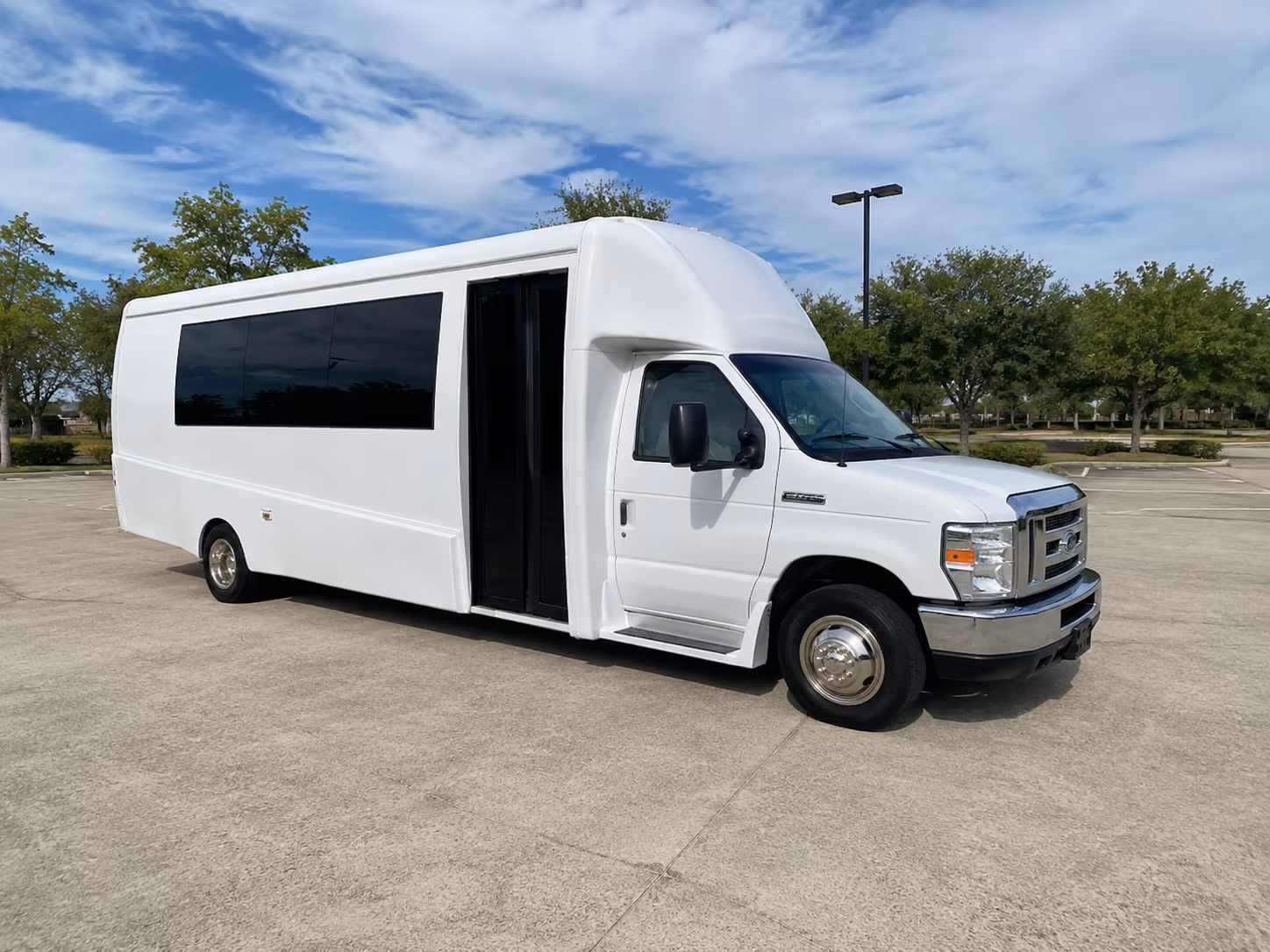 Tallahassee Prom & Homecoming Transportation party bus exterior