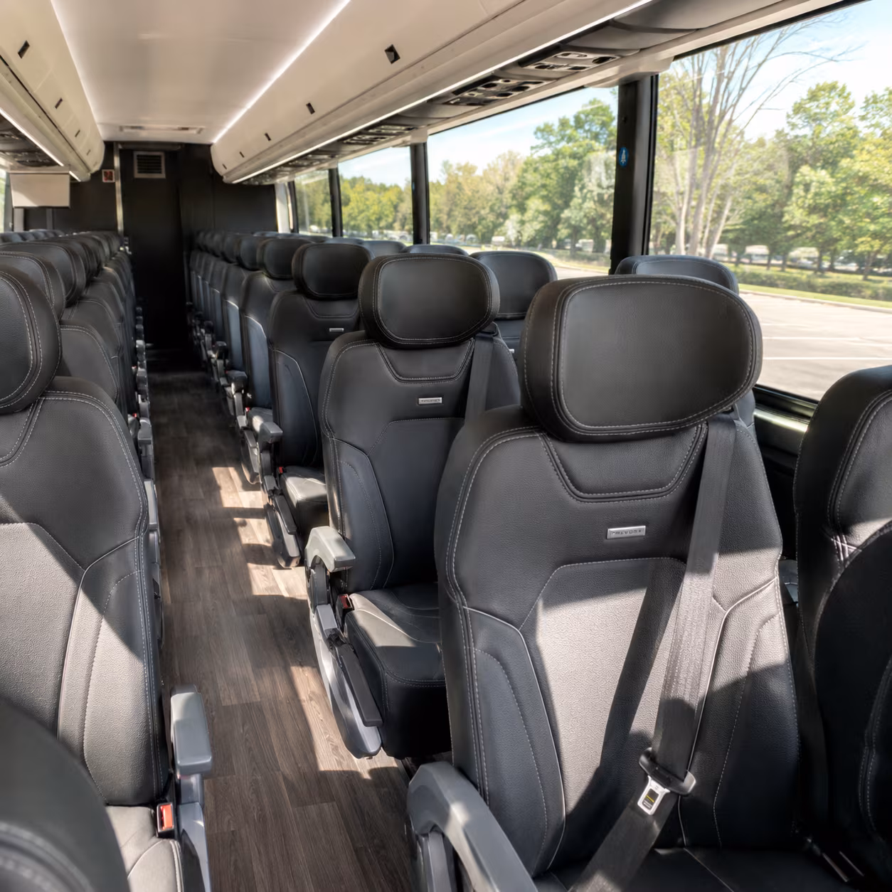 Tallahassee School Event Transportation party bus exterior