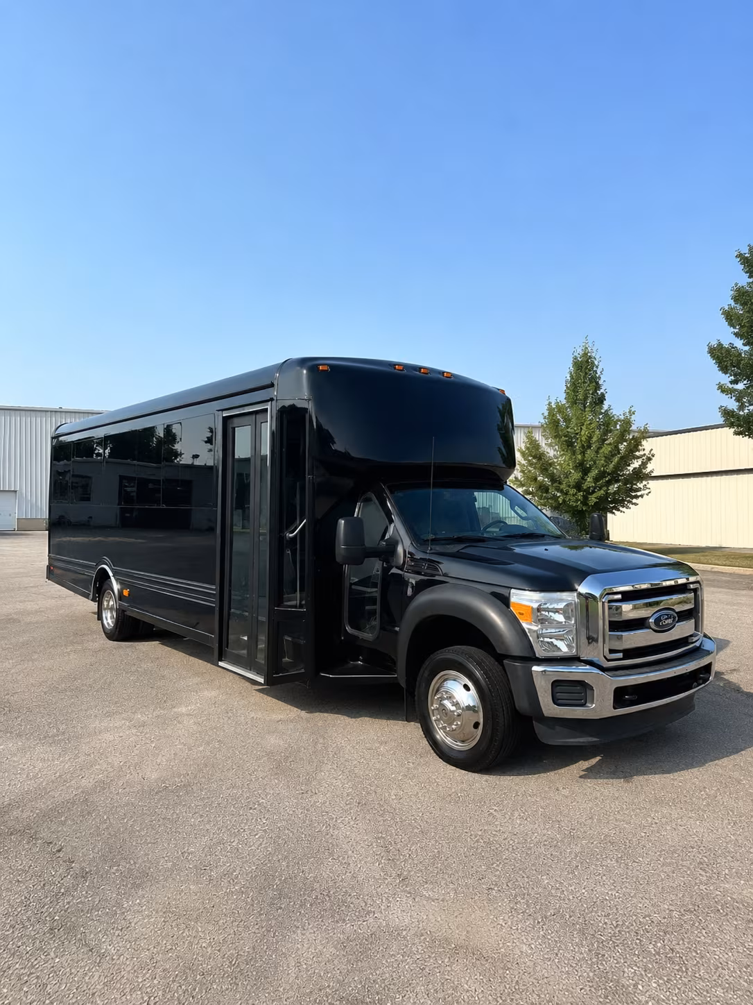 Tallahassee Wedding Transportation party bus exterior
