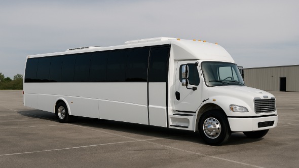 Exterior of Charter Bus Company Pensacola's 25 Passenger Party Bus in Pensacola